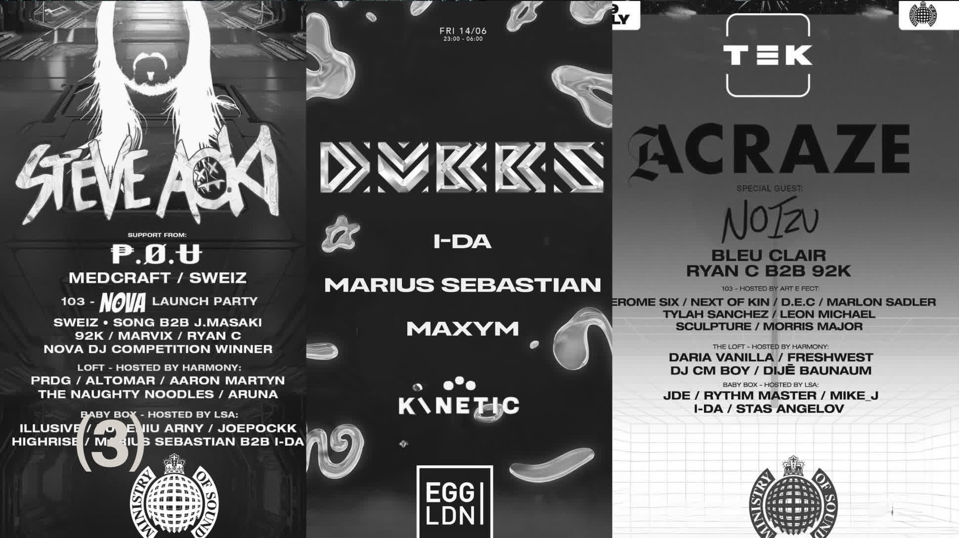Supported acts: Steve Aoki, DVBBS, Acraze